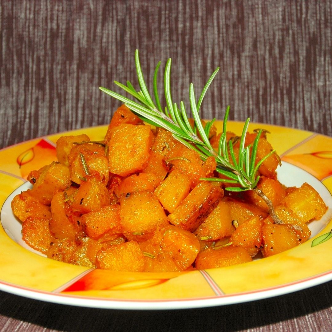 Butternut Squash with rosemary